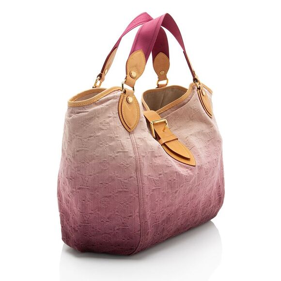 Louis Vuitton Limited Edition Monogram Denim Sunbeam Tote - Picture 2 of 16